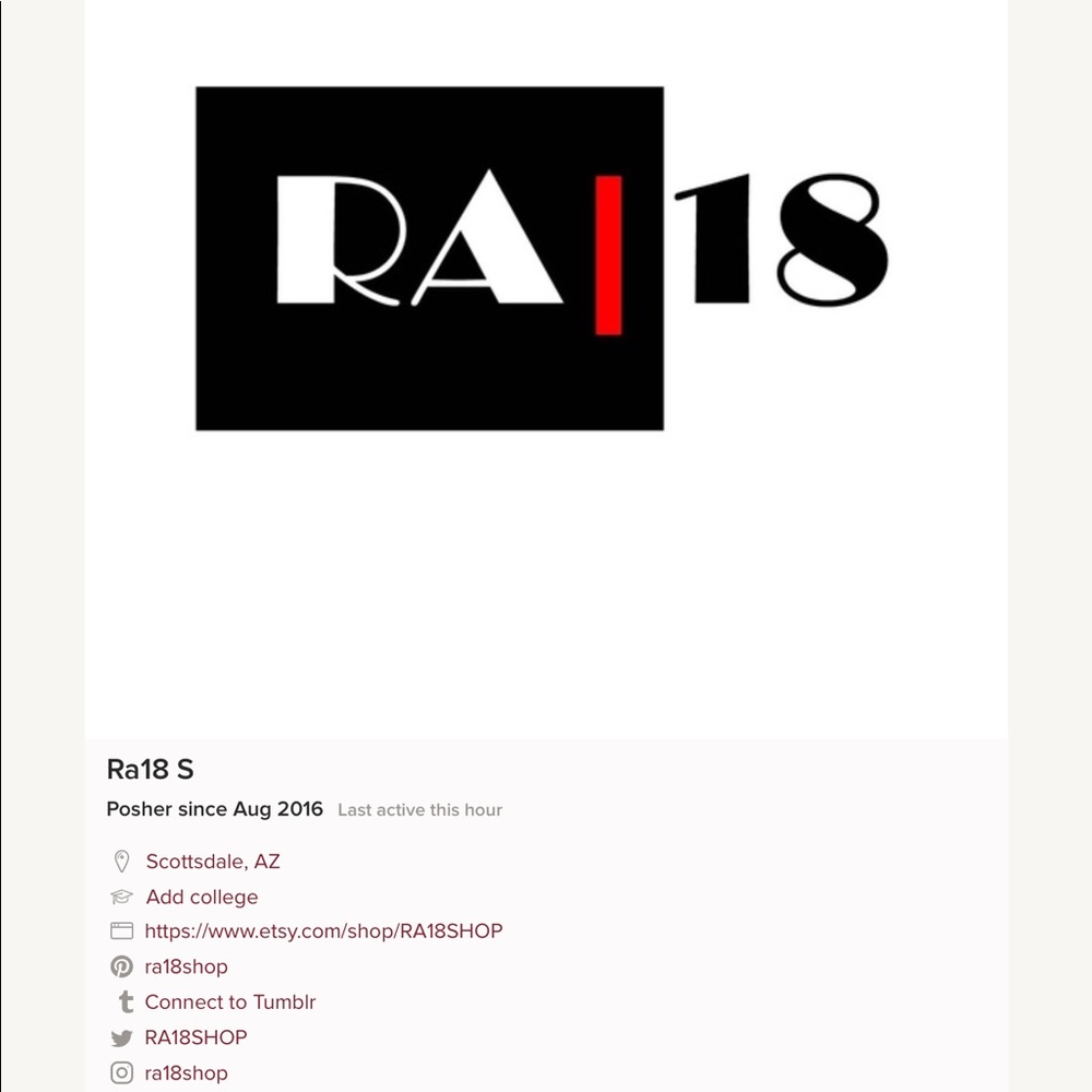 Instagram @RA18SHOP - Picture 1 of 2